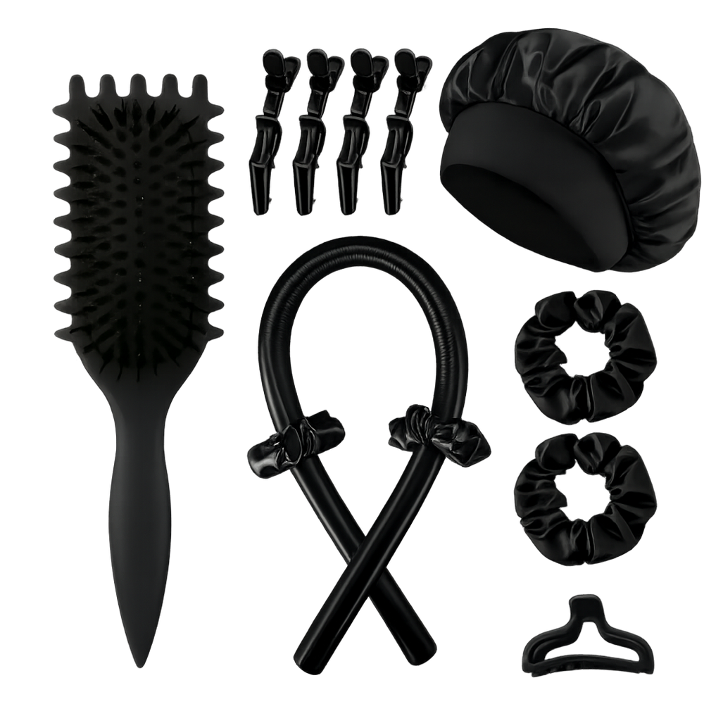 Kit Rizador Sin Calor 12 Piezas