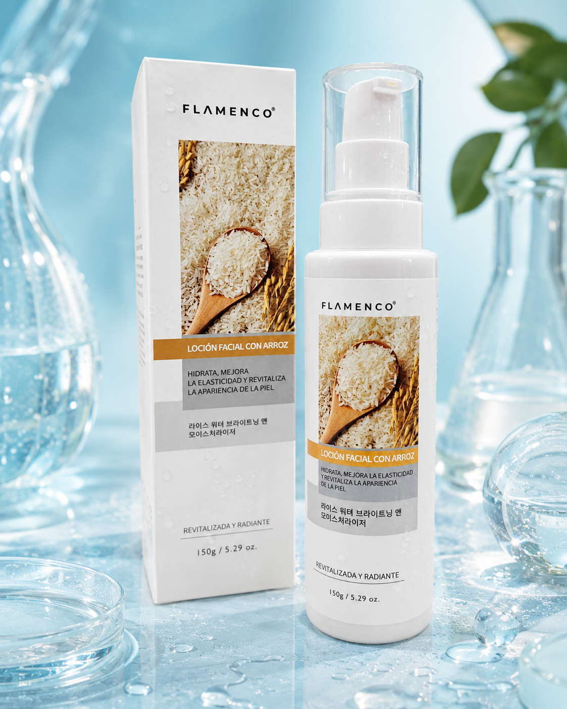 Loción Corporal con Arroz Flamenco 150 g