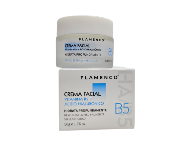 Crema Facial Vitamina B5 Flamenco 50g