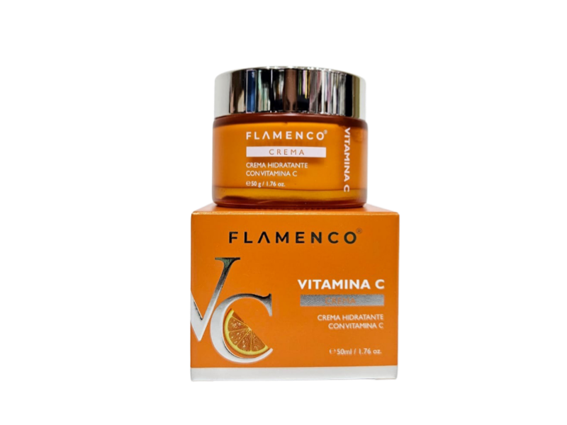 Crema Facial Vitamina C Flamenco 50g