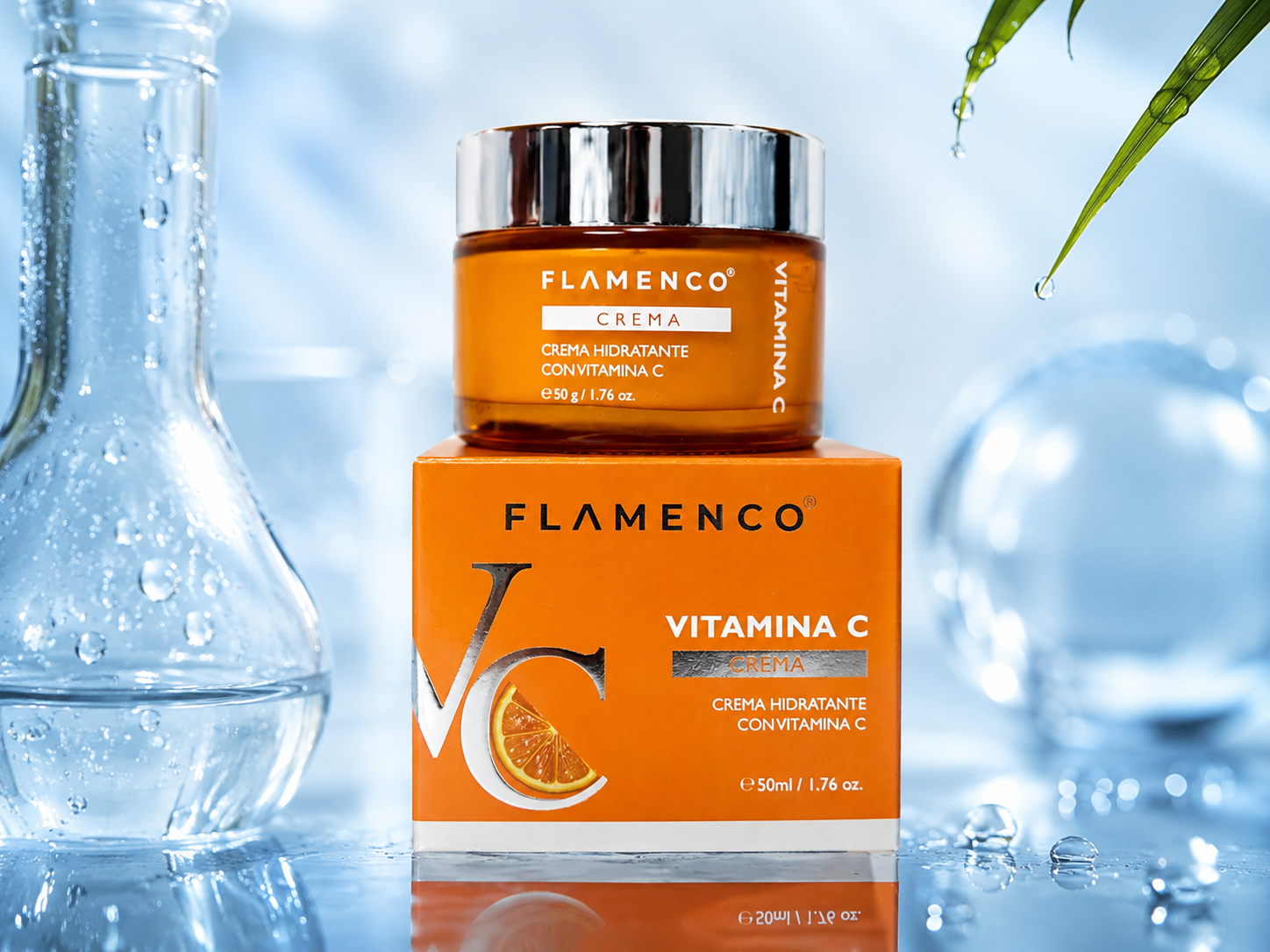 Crema Facial Vitamina C Flamenco 50g - foto 3
