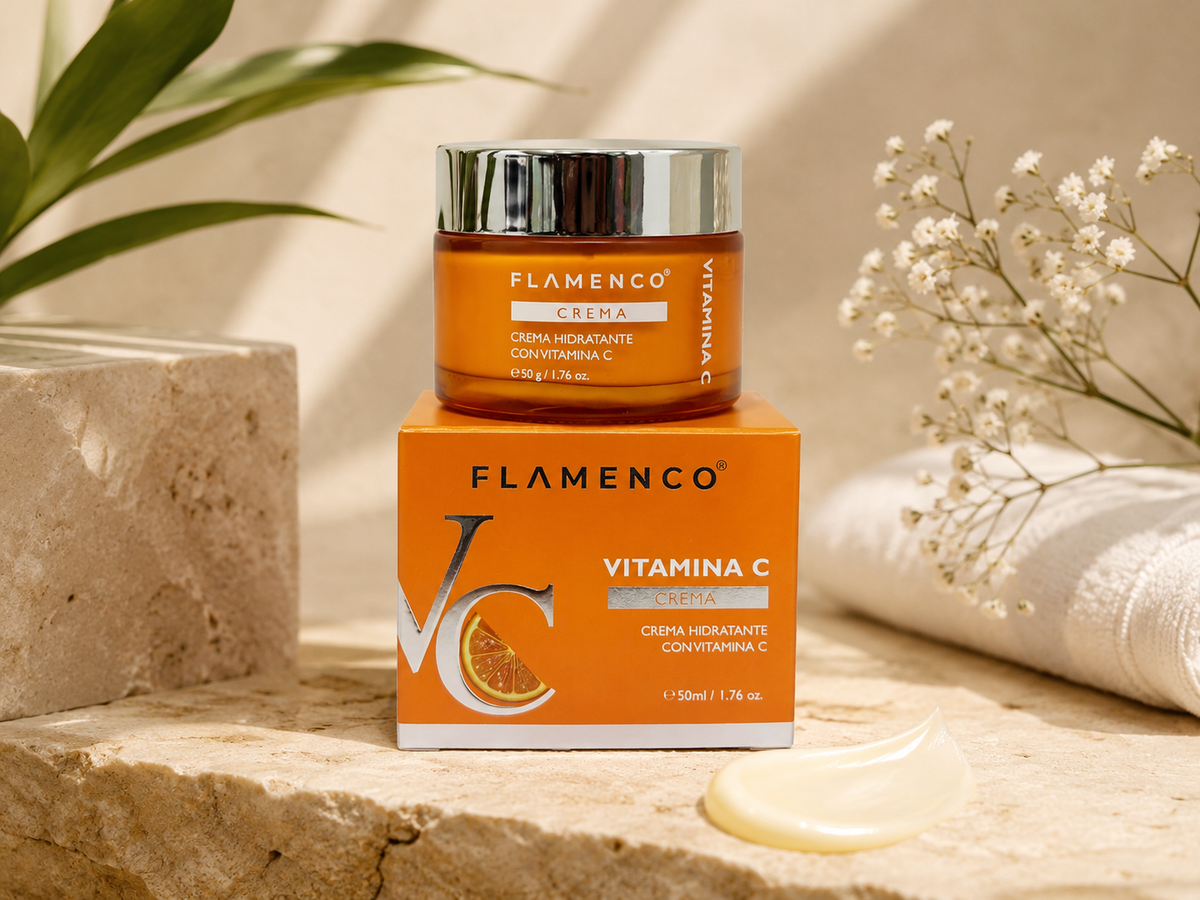 Crema Facial Vitamina C Flamenco 50g - foto 4