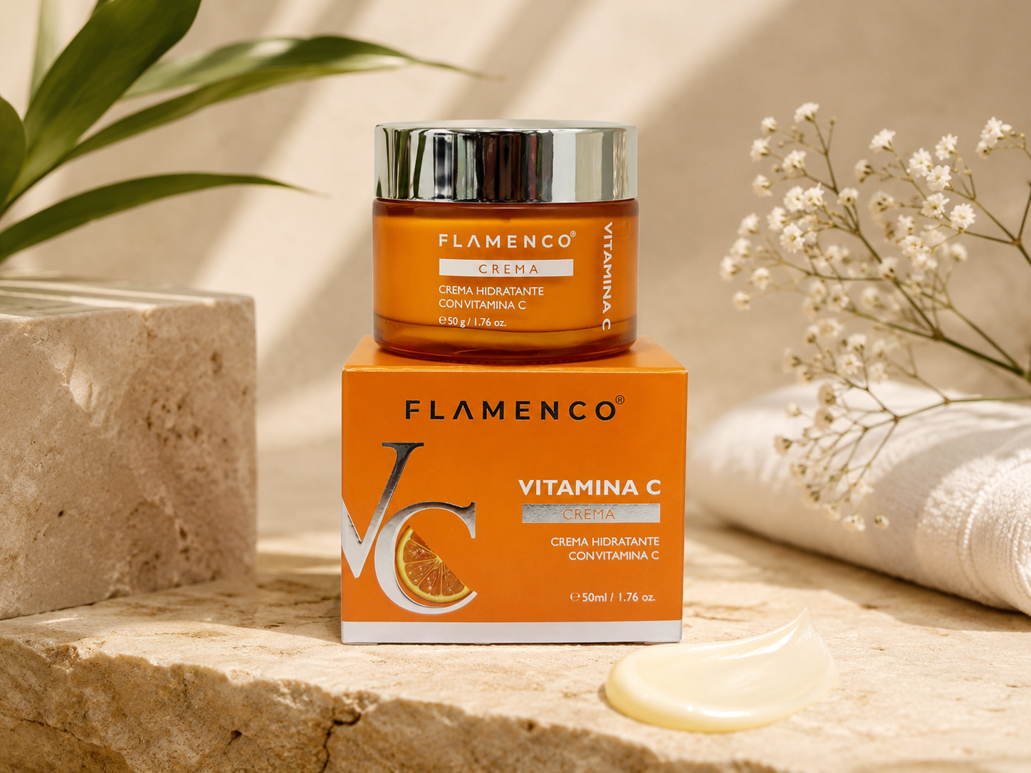 Crema Facial Vitamina C Flamenco 50g - foto 4