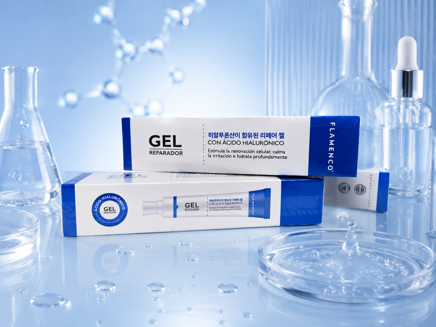Gel Reparador de Acne Flamenco - foto 3