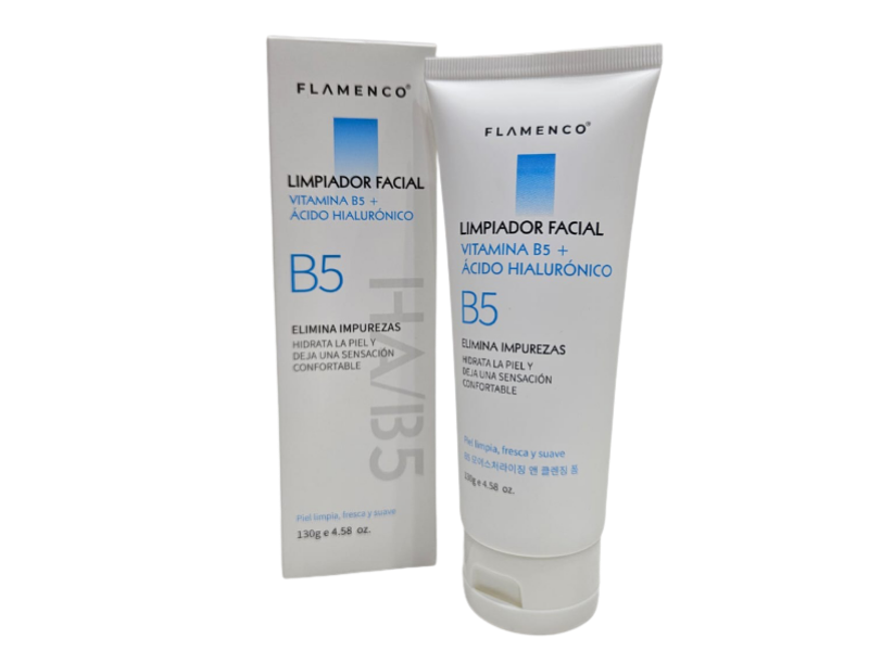 Limpiador Facial Vitamina B5 Flamenco 130g