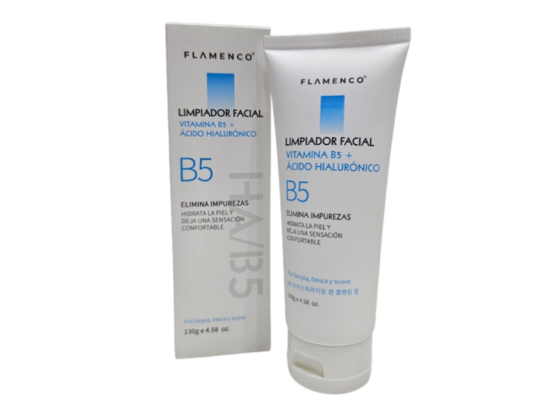 Limpiador Facial Vitamina B5 Flamenco 130g