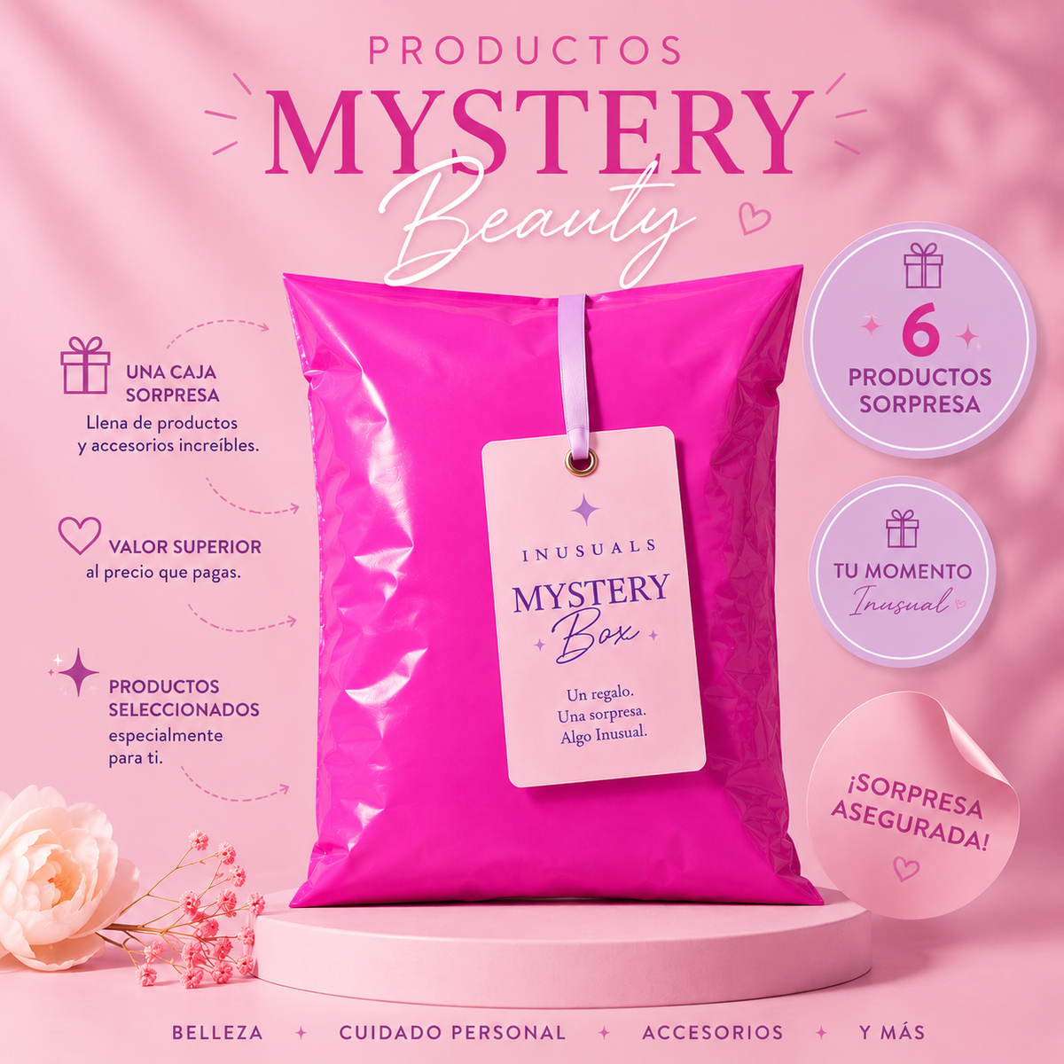 Mystery Box Inusuals Beauty con beneficios