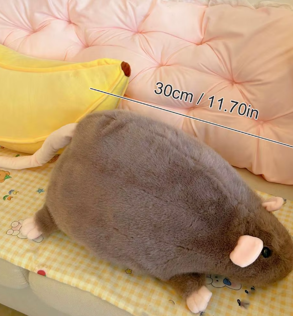 Peluche raton suave 30 cm foto 05