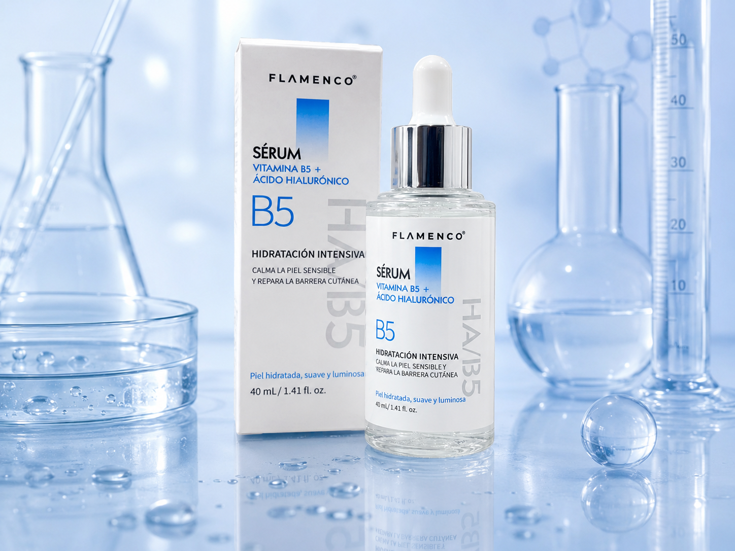 Serum Vitamina B5 Flamenco 40ml - foto 3